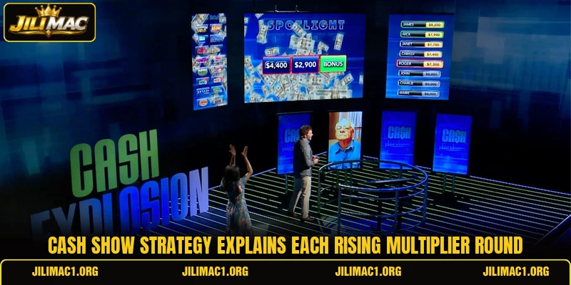 Cash Show strategy explains each rising multiplier round Cash Show strategy explains each rising multiplier round