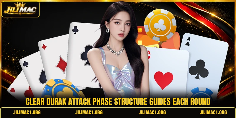 Clear durak attack phase structure guides each round Clear durak attack phase structure guides each round