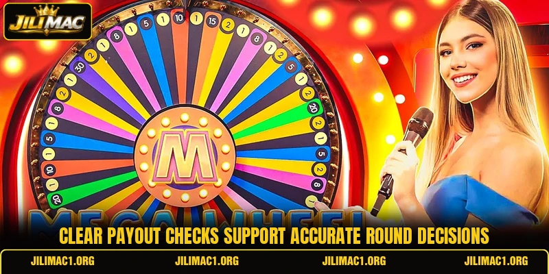 Clear payout checks support accurate round decisions