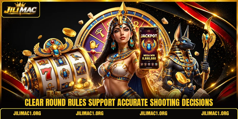 Clear round rules support accurate shooting decisions Clear round rules support accurate shooting decisions