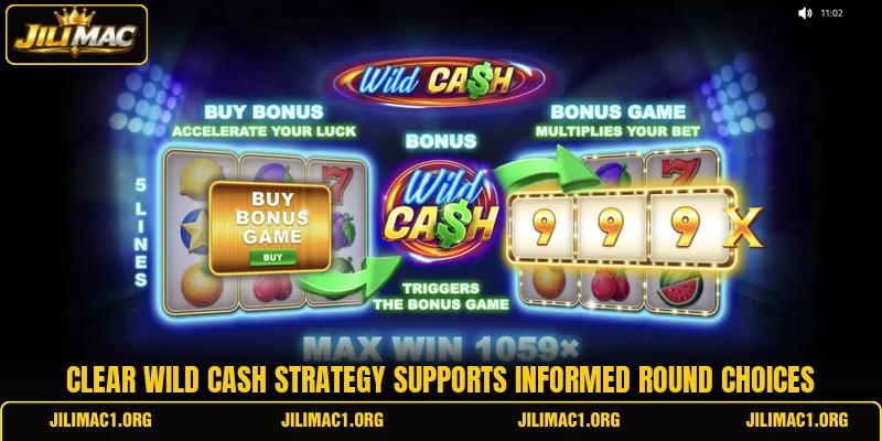 Clear Wild Cash strategy supports informed round choices Clear Wild Cash strategy supports informed round choices