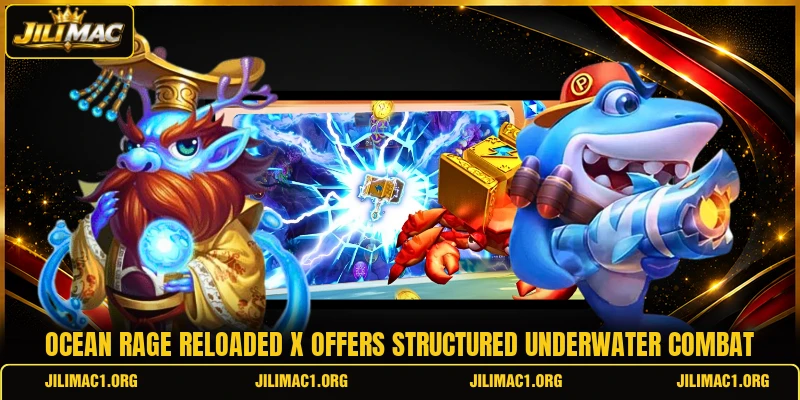 Ocean Rage Reloaded X offers structured underwater combat Ocean Rage Reloaded X offers structured underwater combat