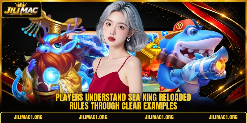 Players understand Sea King Reloaded rules through clear examples Players understand Sea King Reloaded rules through clear examples