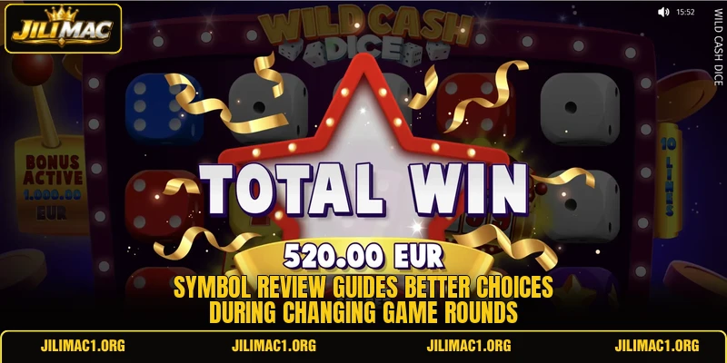 Symbol review guides better choices during changing game rounds Symbol review guides better choices during changing game rounds