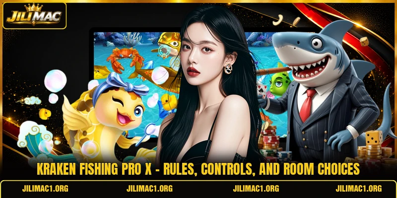 Kraken Fishing Pro X - Rules, Controls, And Room Choices