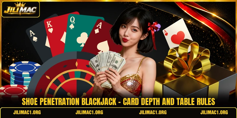 Shoe Penetration Blackjack - Card Depth And Table Rules